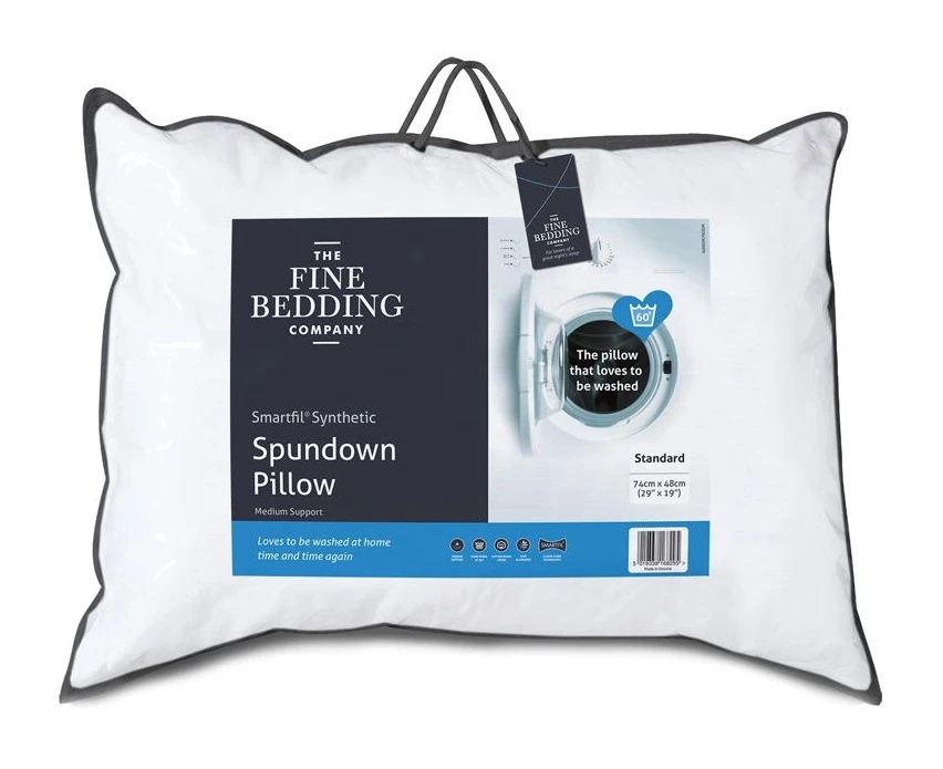 The Fine Bedding Company Spundown Medium Support Pillow 1 The Fine Bedding Company Spundown Medium Support Pillow