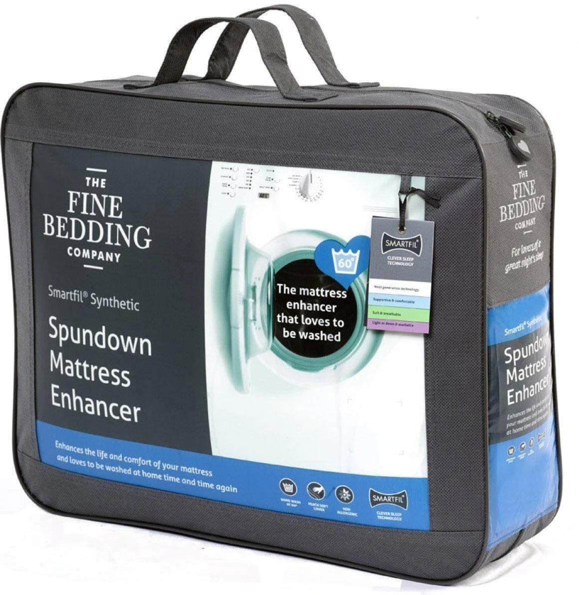 The Fine Bedding Company Spundown Mattress Enhancer 1 The Fine Bedding Company Spundown Mattress Enhancer