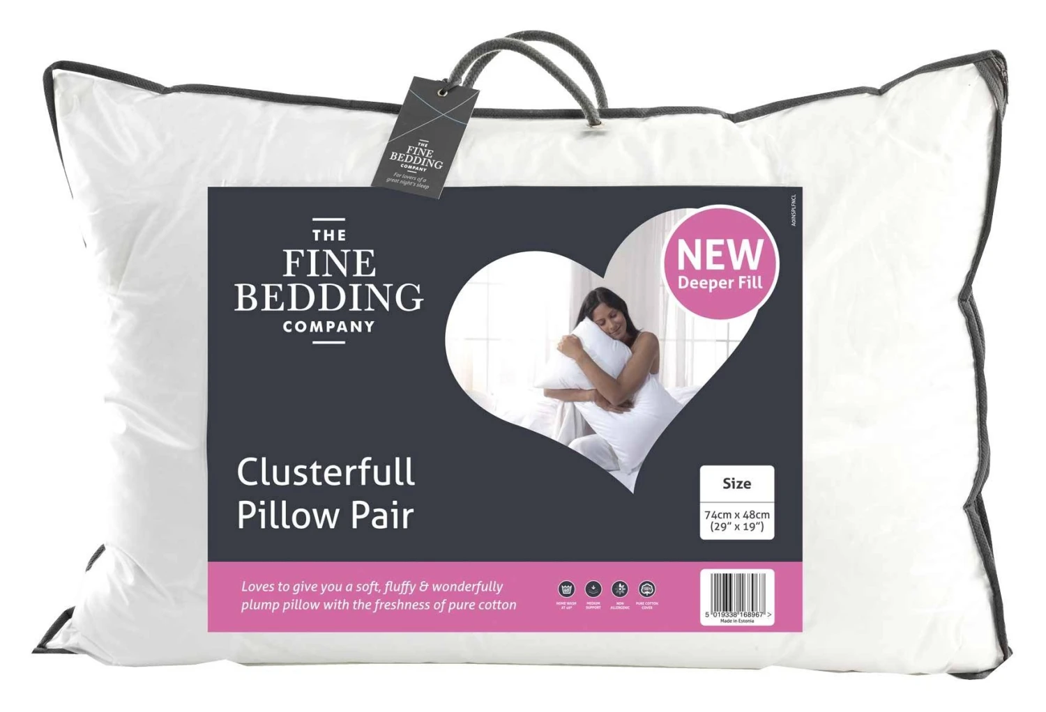 The Fine Bedding Company Clusterfull Pillow Pair 1 The Fine Bedding Company Clusterfull Pillow Pair