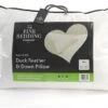 The Fine Bedding Company Duck Feather Down Pillow Pair