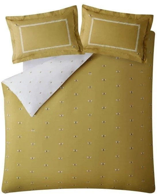 Sophie Allport Bees Mustard Duvet Set 2 Sophie Allport Bees Mustard Duvet Set - Image 2