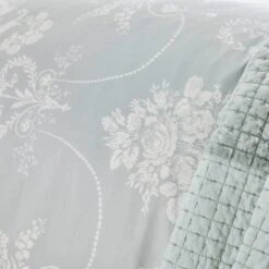 Laura Ashley Josette Duck Egg Duvet Set -Bedding Sale Shop 44299 6151