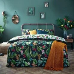 Furn Azura Floral Duvet Cover Set Dark Bloom -Bedding Sale Shop 53561 25562