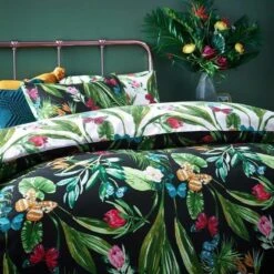 Furn Azura Floral Duvet Cover Set Dark Bloom -Bedding Sale Shop 53561 25563