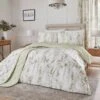 Dreams & Drapes Wild Stems Green Duvet Set