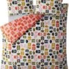 Orla Kiely Cut Stem Multi Paprika Duvet Set