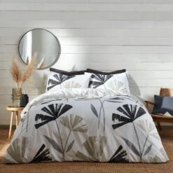 Fusion Alma Natural Duvet Cover Set