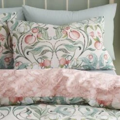 Catherine Lansfield Clarence Floral Duvet Set -Bedding Sale Shop 54079 23957