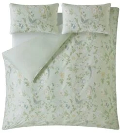 Laura Ashley Summer Palace Eau De Nil Duvet Cover Set -Bedding Sale Shop 54111 23798