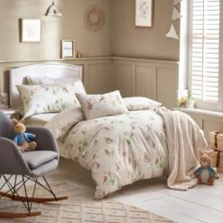 Classic Peter Rabbit Natural Duvet Cover Set -Bedding Sale Shop 54253 23330